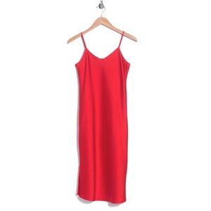 NEW Sam Edelman Red Slip Dress Size 6